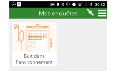 Observer le niveau du bruit dans des espaces