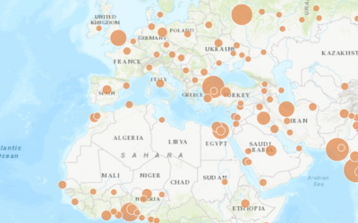 Filtrer une couche – Exemple sur l&rsquo;importance des villes du monde
