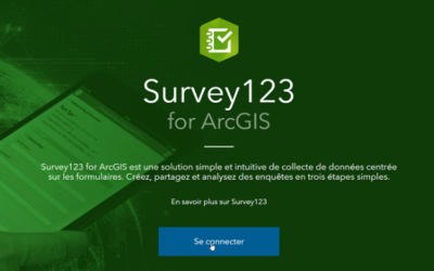 Survey123 pour récolter et mutualiser les observations des élèves (sur le terrain ou dans un atlas)