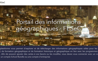 Configurer un portail cartographique
