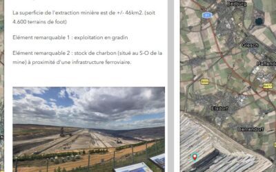 Annoter une carte et placer un géosignet