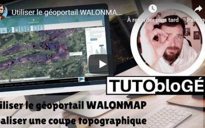 Relief,  géologie et profil du relief – Exemple d’utilisation du géoportail WalOnMap