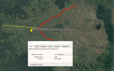 Google Earth Online – Caractériser et quantifier une évolution spatiale