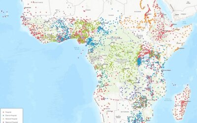Créer une carte ponctuelle sur ArcGIS à partir d’un fichier Excel – L’exemple des hôpitaux en Afrique