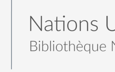 Bibliothèque numérique de l&rsquo;ONU