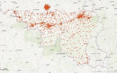 Géolocaliser des éléments – Exemple des écoles maternelles en FWB