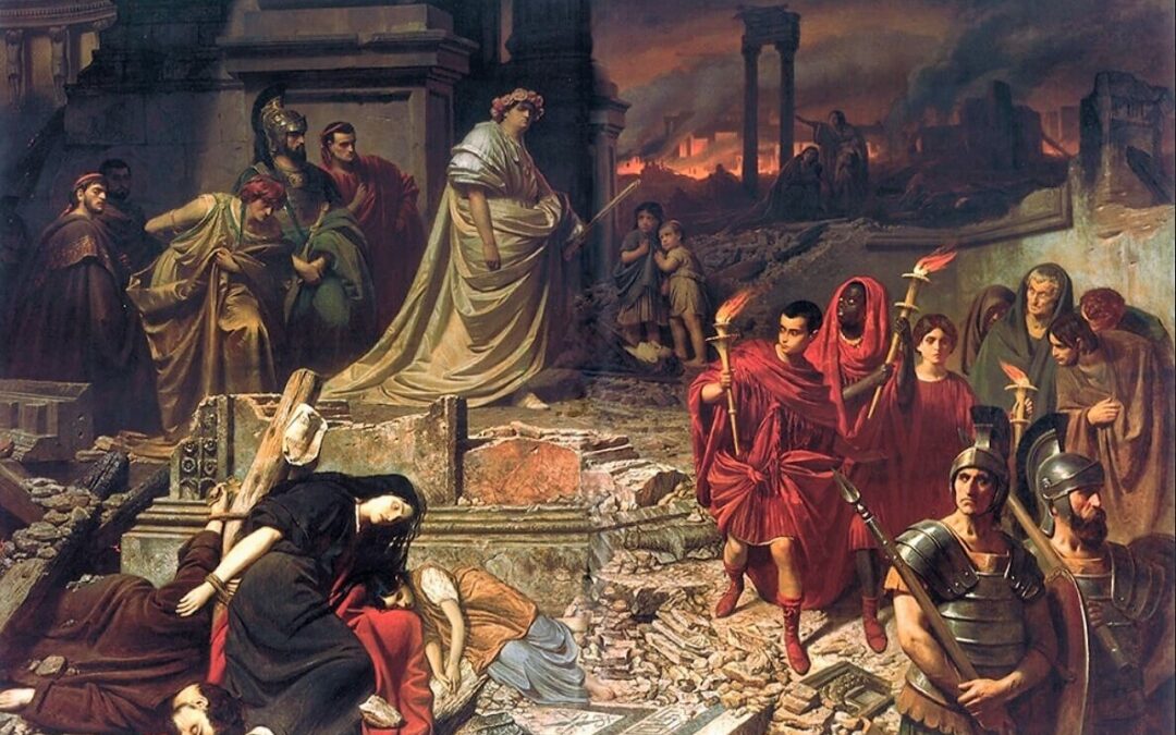 Critiquer : Le grand incendie de Rome en 64 après J.-C., les chrétiens sont-ils coupables ?