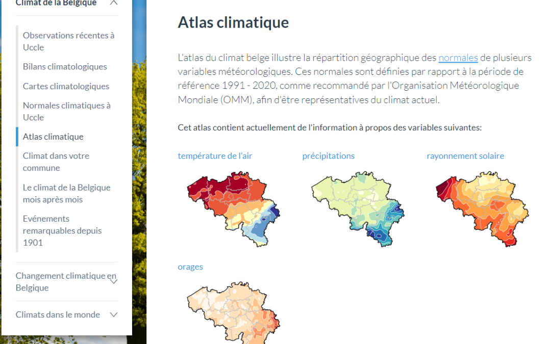 Atlas climatique de Belgique