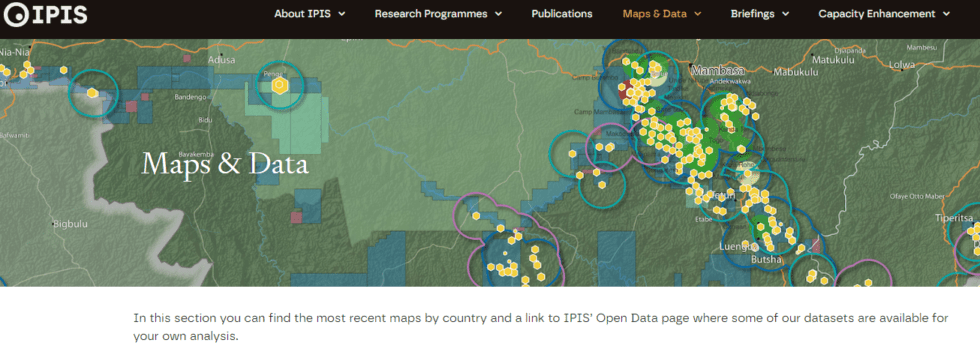 IPIS – Maps and data | Sciences humaines