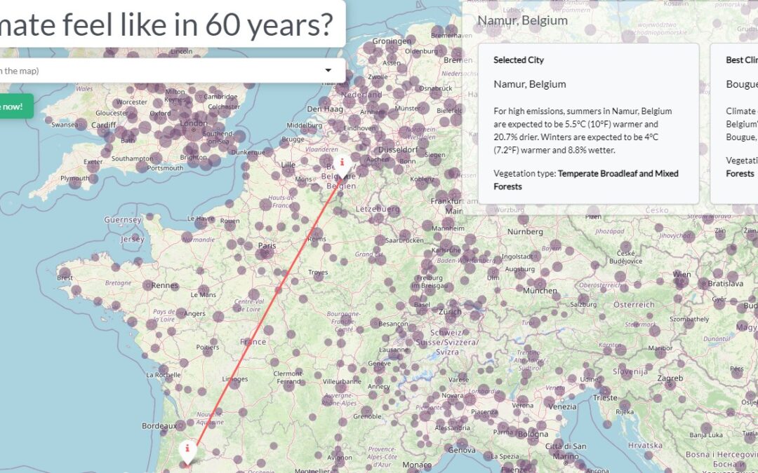 What will climate feel in 60 years?