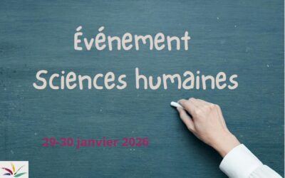 Événement Sciences humaines (formations)