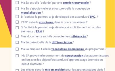 Réaliser ses propres situations d&rsquo;apprentissage pour le cours de sciences humaines TC