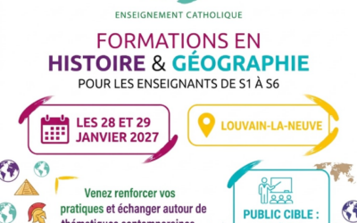 Formations en histoire et géographie (S1 à S6)